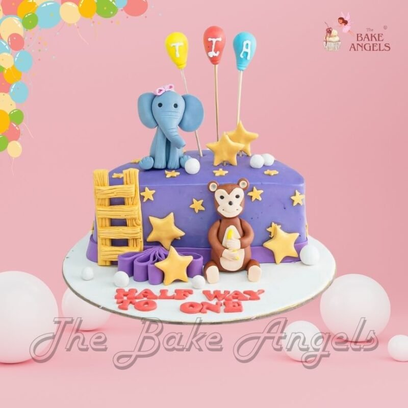 Purple Half Cake