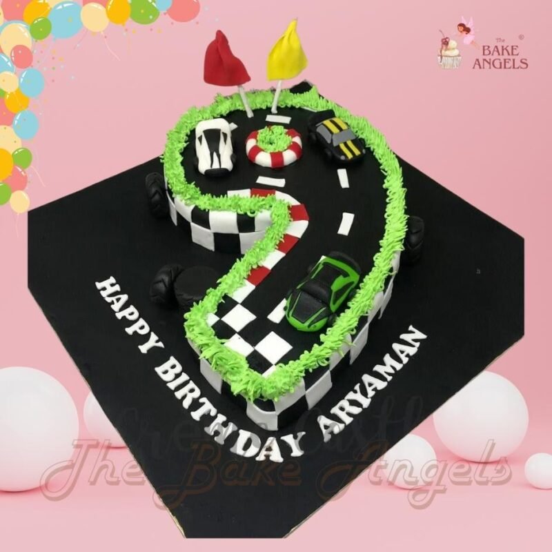 Race Track Number Nine Cake