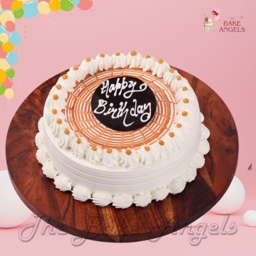 Rich Butterscotch Birthday Cake